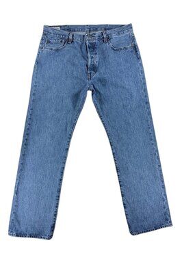 Levi's 501 Original Fit Straight Leg Button Fly Jeans Men's 38x32